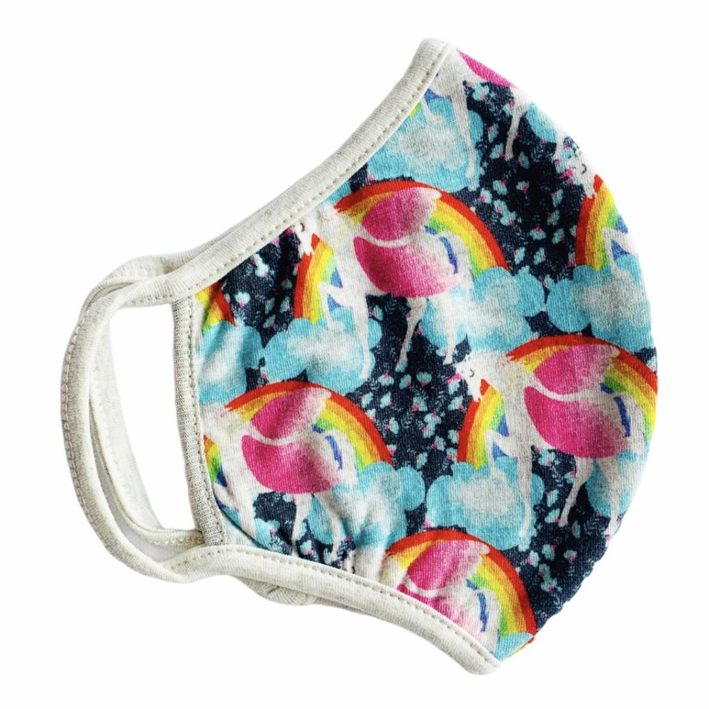 PW, 8Y+/Adult, organic cotton face mask